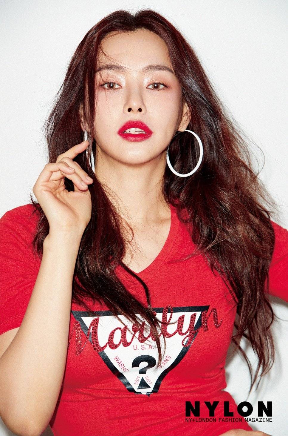 Lee Ha-nee Nylon Magazine GUESS March 2019